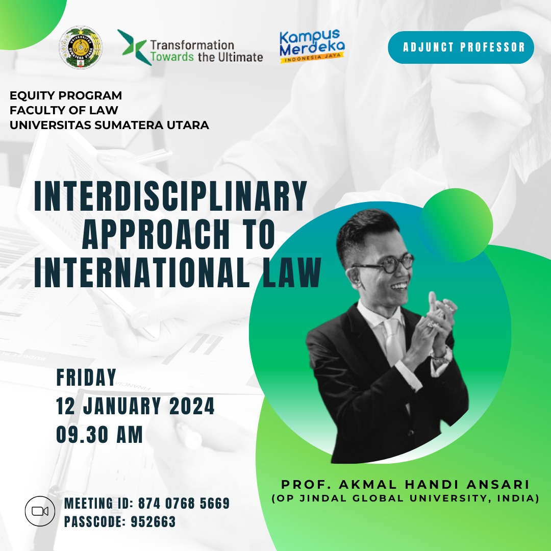 Interdisciplinary Approach To International Law